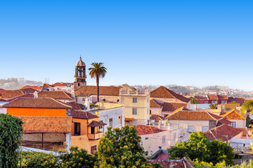 Centrum van La Orotava op Tenerife